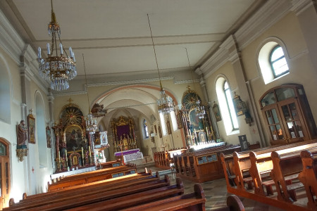 Innenraum der Pfarrkirche